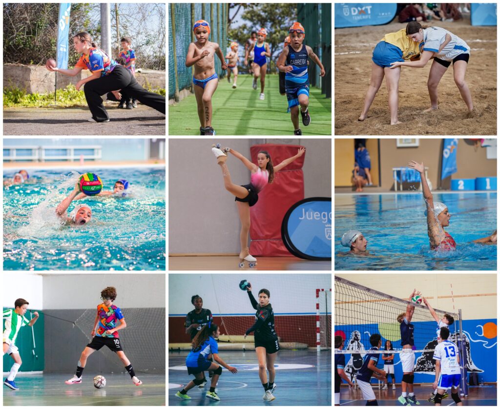 Los XXXIX Juegos Cabildo celebran el 9 y 10 de mayo su trigésima jornada con nueve propuestas deportivas