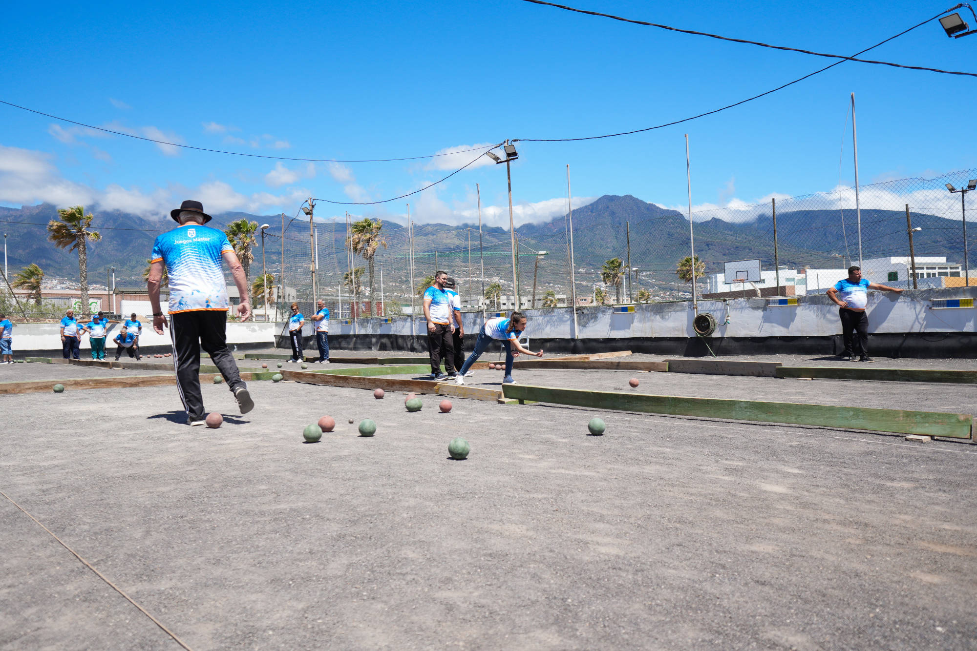 La bola canaria máster celebra su segunda jornada en La Laguna