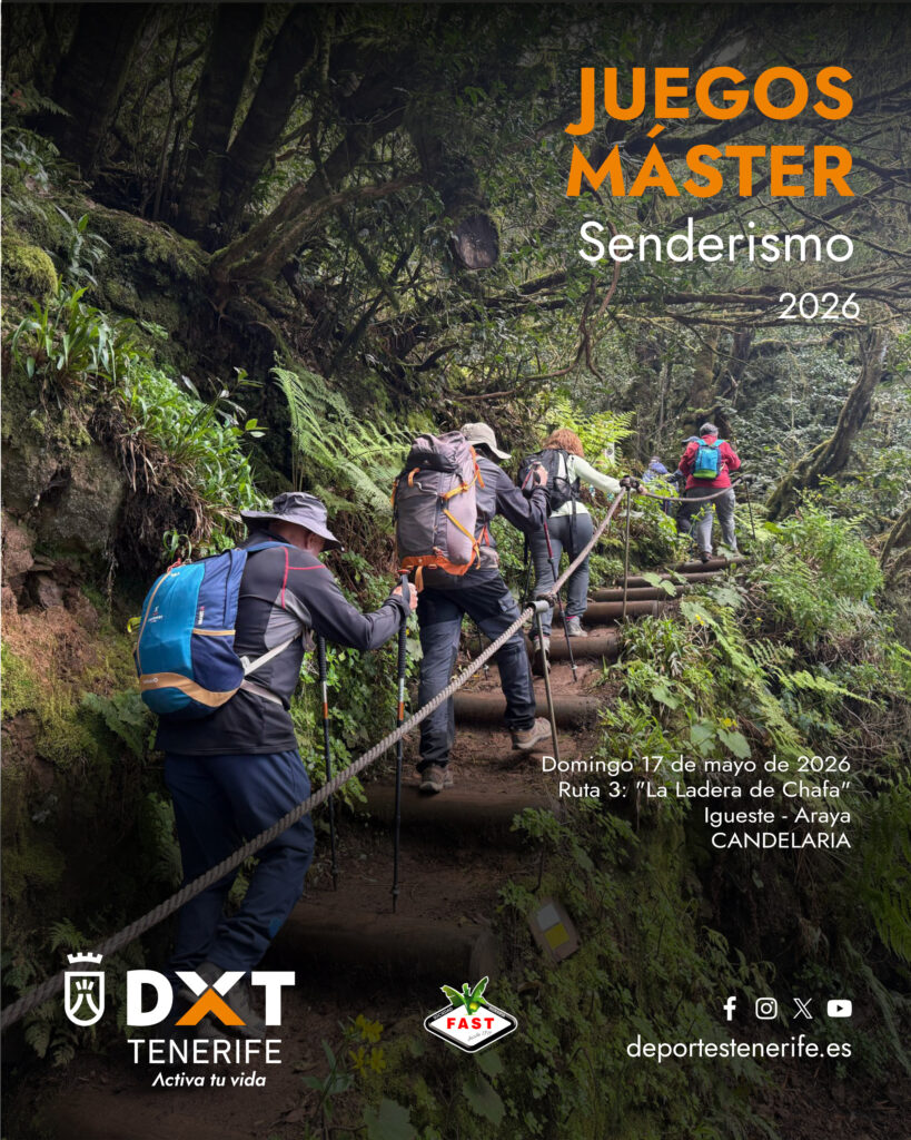 Senderismo en los IX Juegos Máster