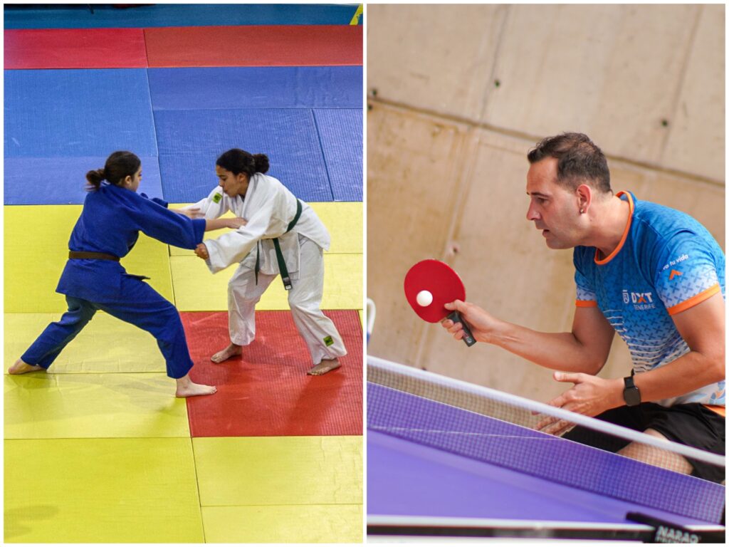 Judo y tenis de mesa centran la agenda deportiva del Cabildo de Tenerife este fin de semana