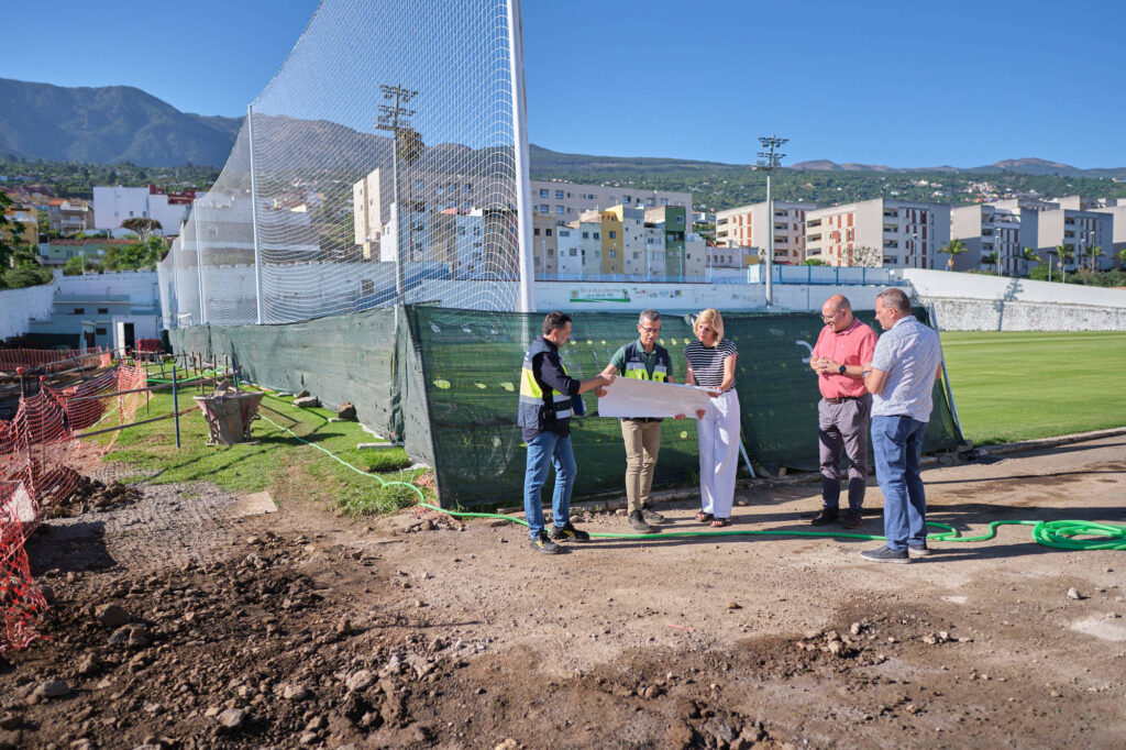 El Cabildo invierte 400.000 euros en el Estadio de Los Cuartos en La Orotava