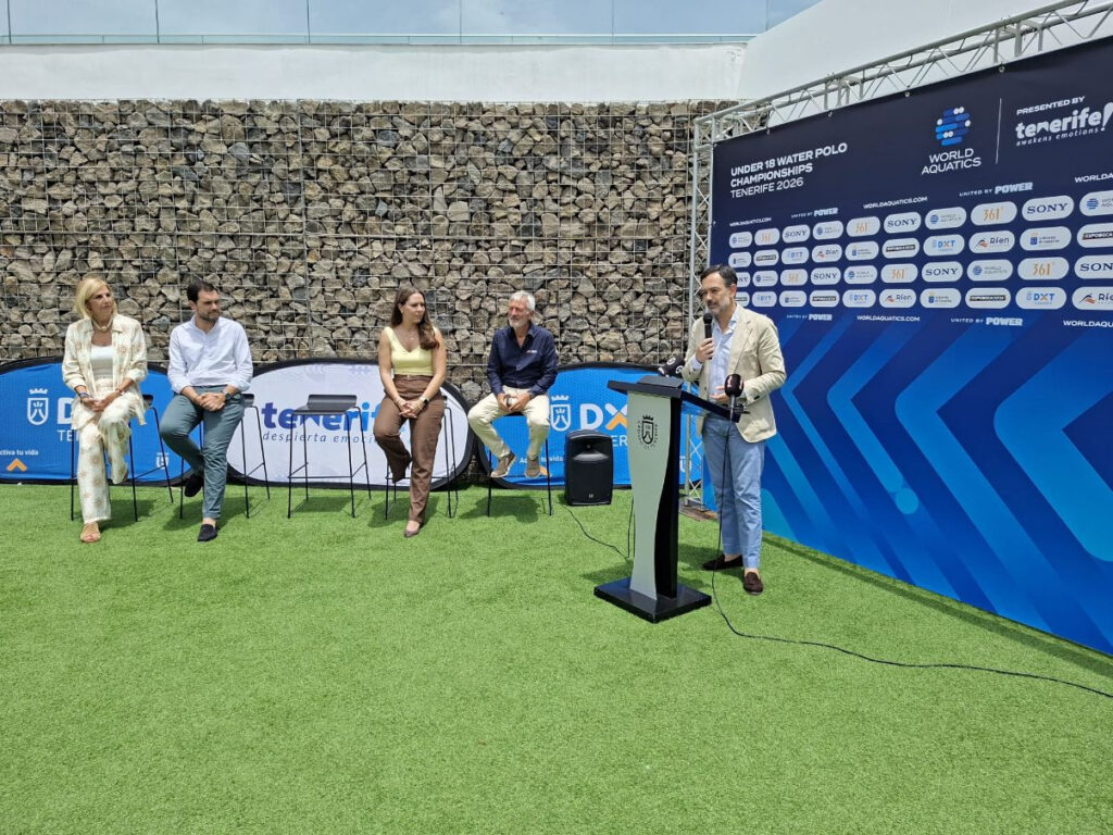 El Cabildo presenta el próximo Mundial Sub18 Femenino de Waterpolo que desembarcará en Tenerife