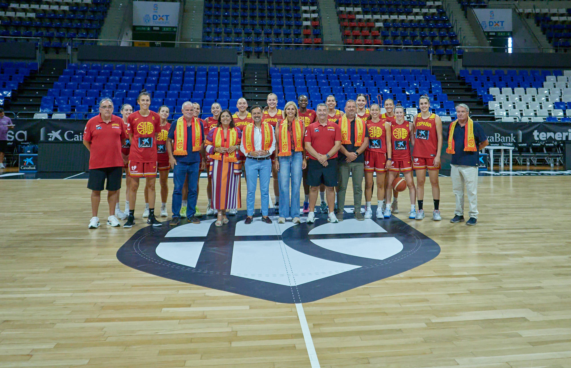El Cabildo respalda a la Selección Española de Baloncesto Femenino de cara al Torneo Internacional de Tenerife