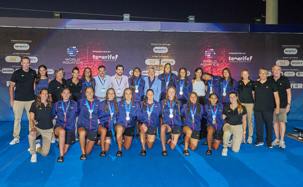 Tenerife cierra el Mundial Sub18 Femenino de Waterpolo con éxito de público, difusión y repercusión