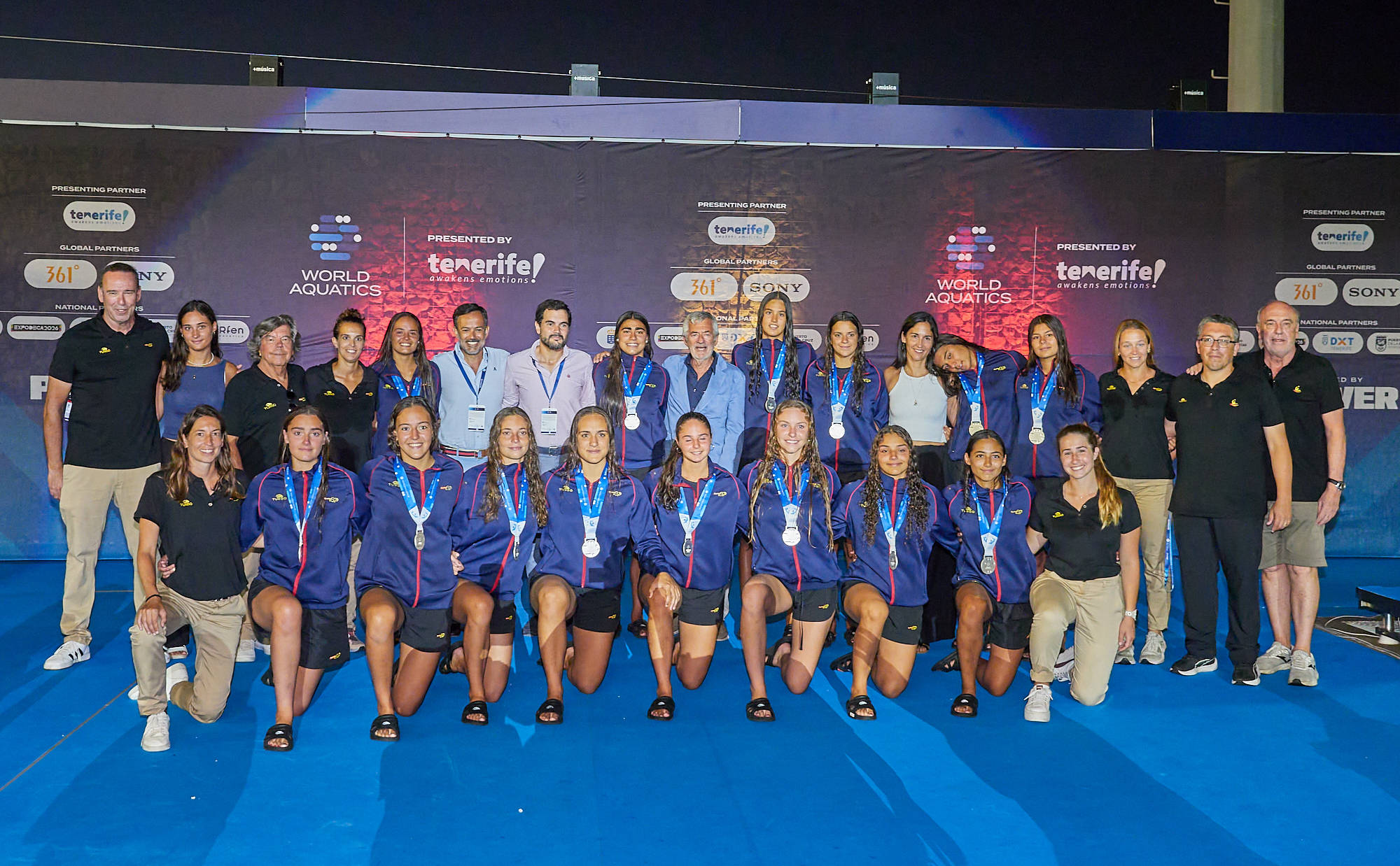 Tenerife cierra el Mundial Sub18 Femenino de Waterpolo con éxito de público, difusión y repercusión