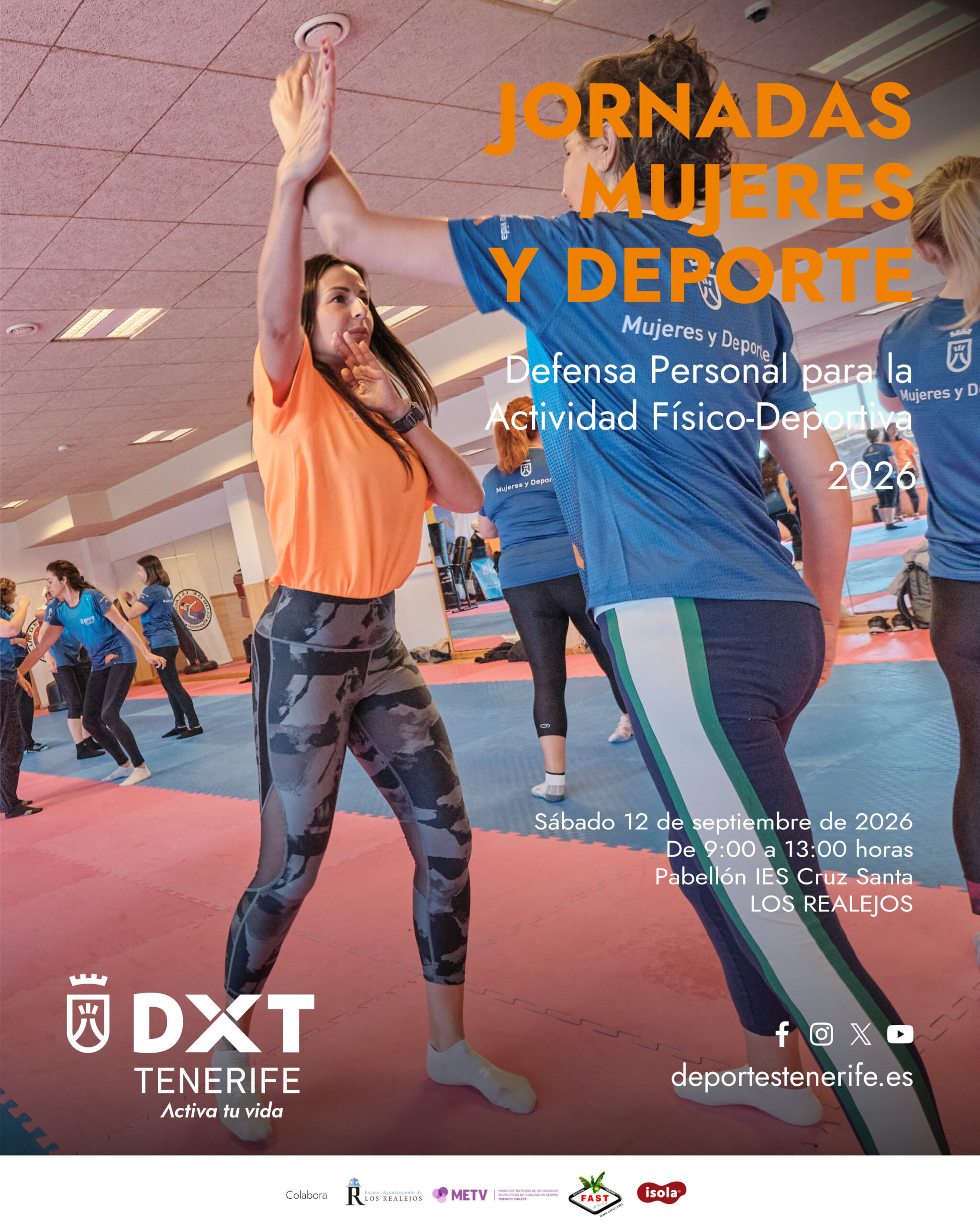 Jornada de Defensa Personal para la Actividad Físico-deportiva