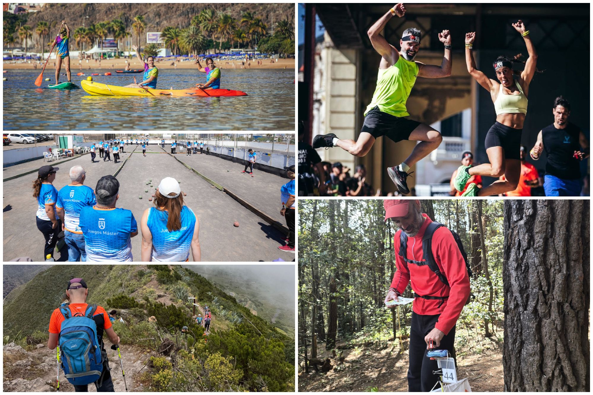 El deporte al aire libre protagoniza la agenda de los IX Juegos Máster en la segunda quincena de septiembre