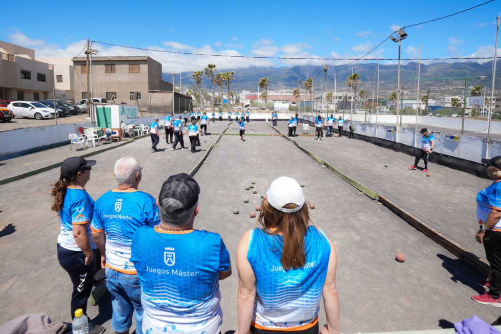 Despedimos la temporada máster de bola canaria en El Tablero