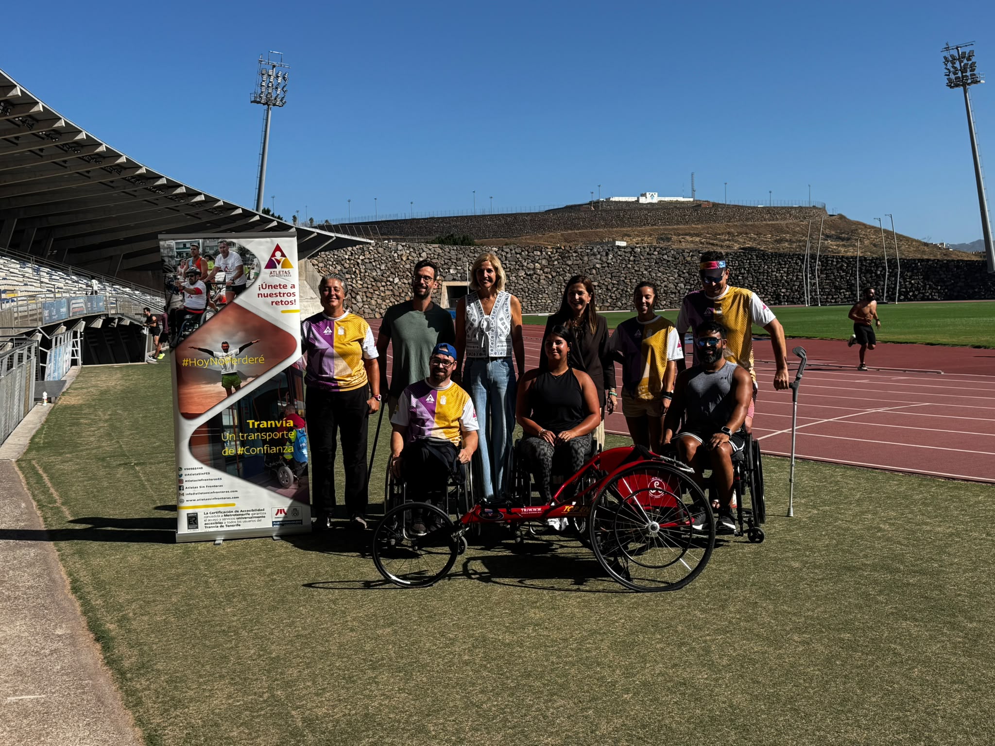 El Cabildo refuerza su apoyo a la Escuela de Atletismo en Silla de Ruedas del CIAT